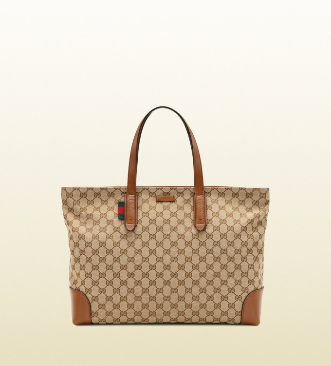 gucci original gg canvas tote