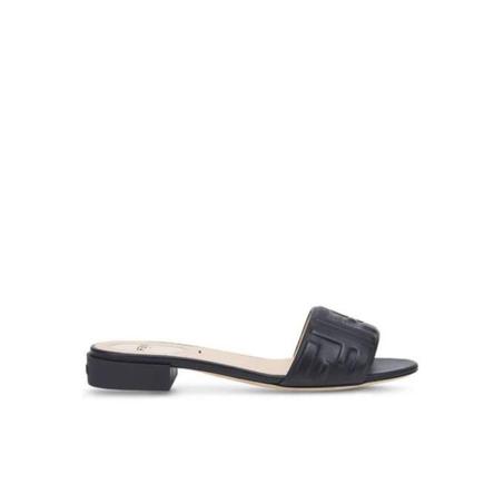 FENDI SLIDES BLACK