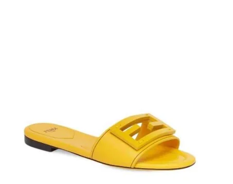 FENDI SANDALS YELLOW