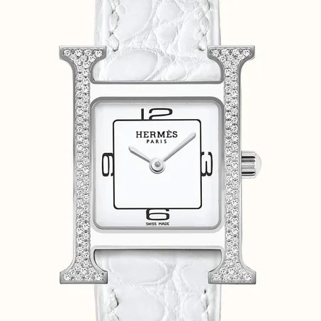 Heure H Double Jeu watch White