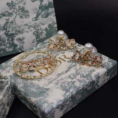 ديور دبوس + أقراط