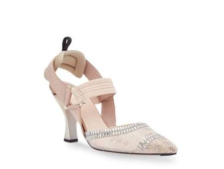 FENDI SLINGBACK PUMPS PINK