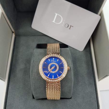 LA D DE DIOR SATINE GOLD-BLUE