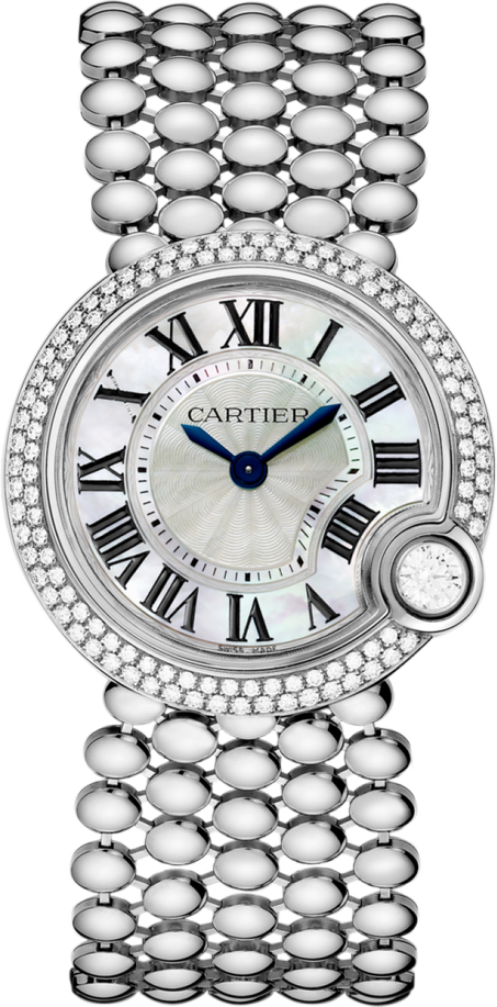 Ballon Blanc De Cartier White Gold Watch