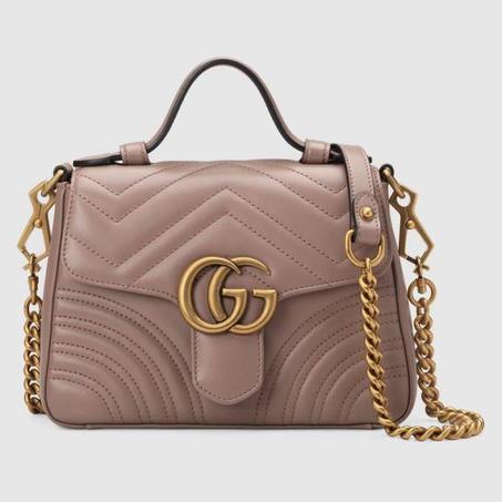 Gucci GG Marmont Mini Top Handle Bag
