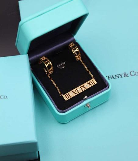 TIFFANY & CO NECKLACE+ EARRINGS