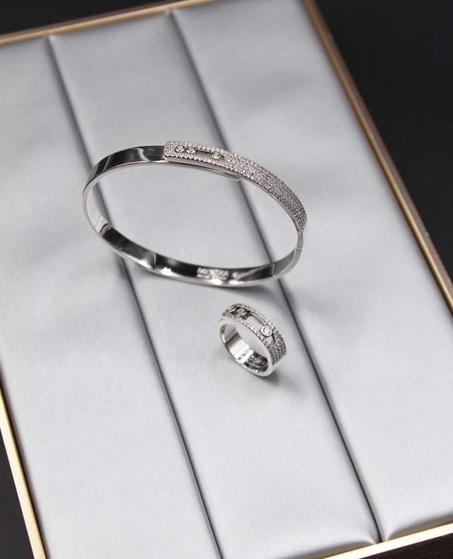 طقم ميسيكا سوار + خاتم ألوان