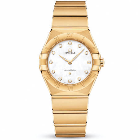 OMEGA CONSTELLATION GOLD-WHITE