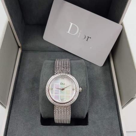 LA D DE DIOR SATINE SILVER-WHITE