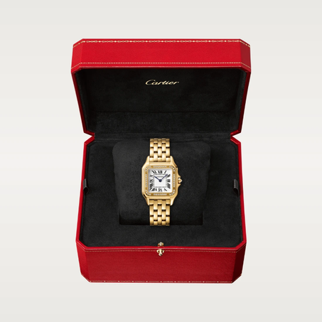 PANTHÈRE DE CARTIER WATCH GOLD WITH DIAMOND