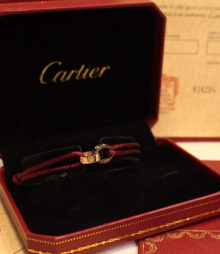 Cartier red bracelet