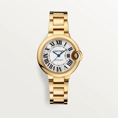 BALLON BLEU DE CARTIER WATCH GOLD-WHITE