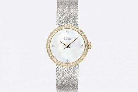 LA D DE DIOR SATINE SILVER-GOLD