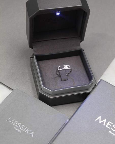 خاتم ميسيكا فضي