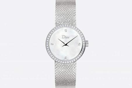 LA D DE DIOR SATINE SILVER-WHITE