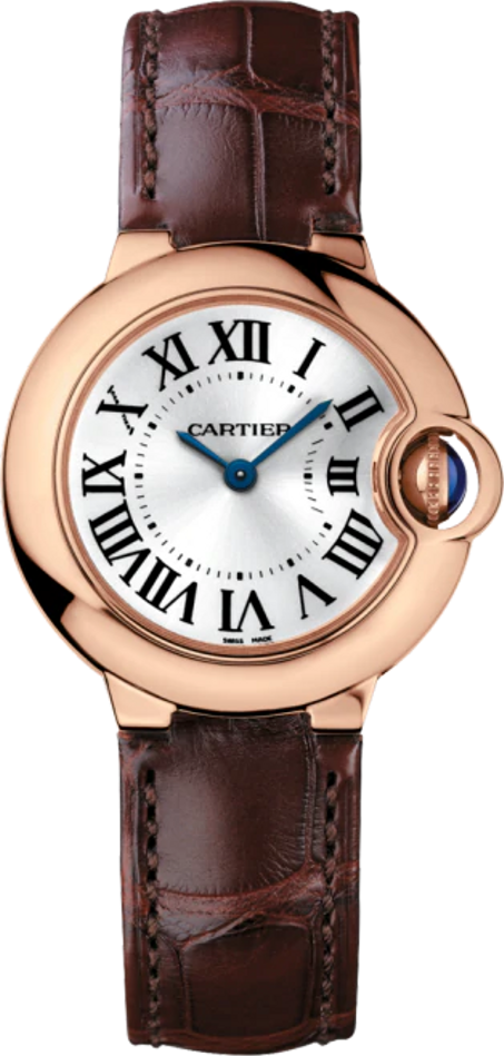 BALLON BLEU DE CARTIER WATCH LEATHER