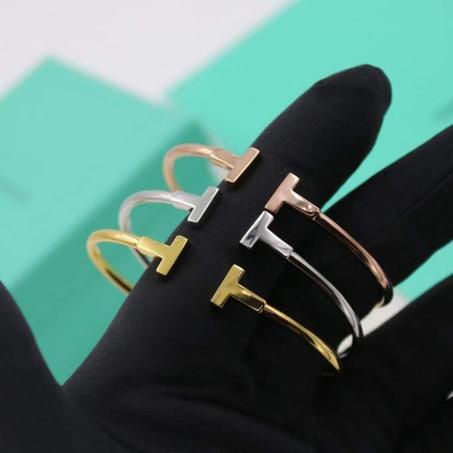 TIFFANY & CO BRACELET+ RING SILVER