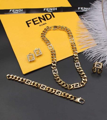 FENDI FULL SET WITH DIAMONDS