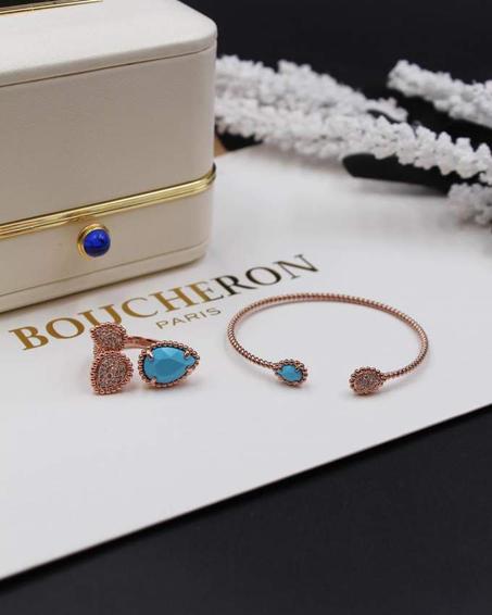 Boucheron Paris Bracelet + Earrings