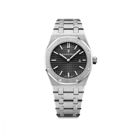 Audemars Piguet Royal Oak Quartz Watch Silver-Black