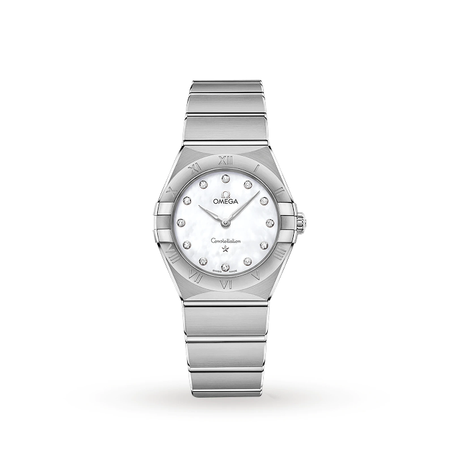 OMEGA CONSTELLATION ALL SILVER-WHITE