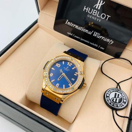 HUBLOT Titanium Classic Fusion Gold-Navy