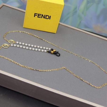 فندي سلسلة جولد - أسود