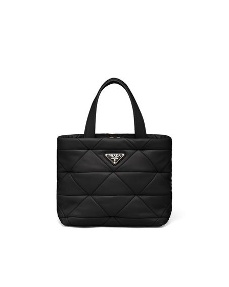 Prada System nappa leather patchwork tote