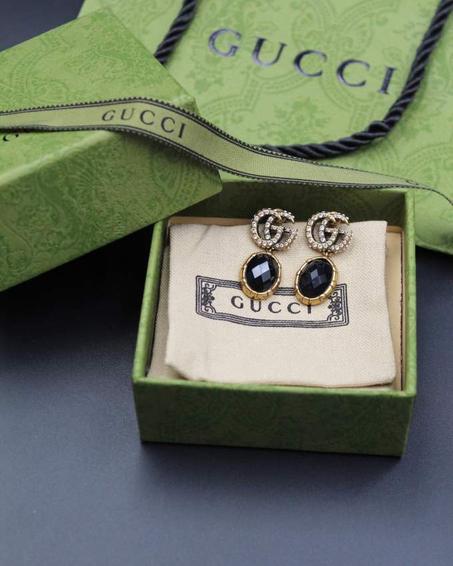 gucci black earrings