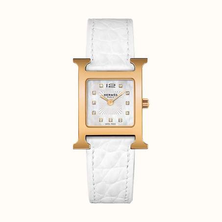 Heure H watch White-Rose Gold