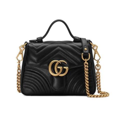 Gucci GG Marmont Mini Top Handle Bag