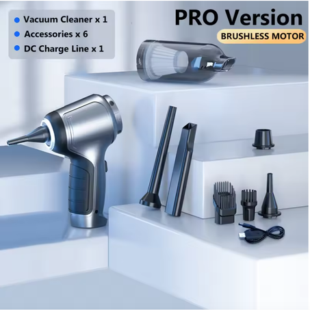 مكنسة كهربائية لاسلكية للسيارة