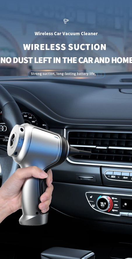 مكنسة كهربائية لاسلكية للسيارة