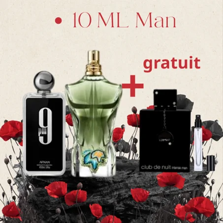 10 ML 9PM  + LE BEAU PARADSIE + CLUB DE NUIT GRATUIT