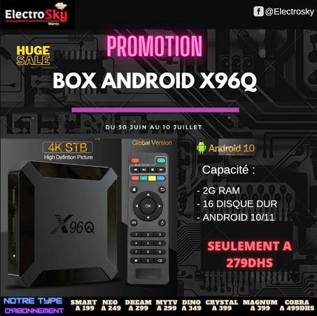 BOX ANDROID SENIC X96 Q