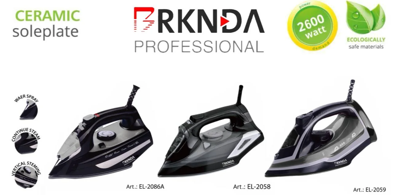 مكواة البخار من RKNDA Professional