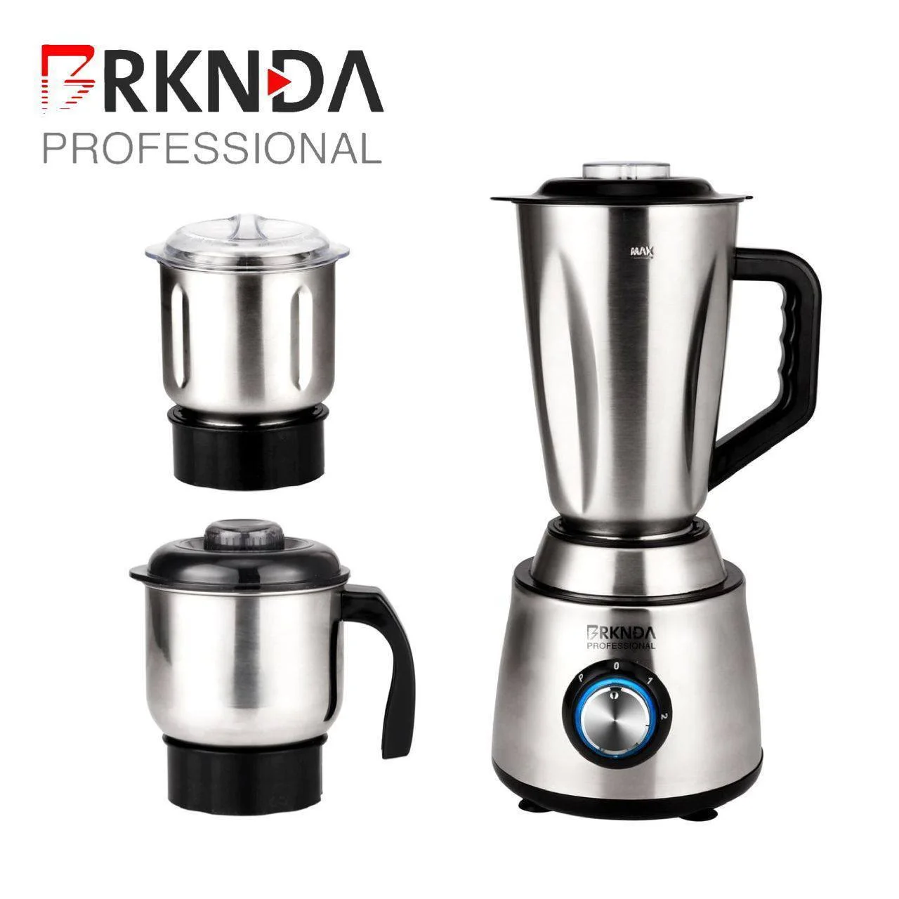 خلاط ستانلس ستيل  بالكامل 3in1 من B National