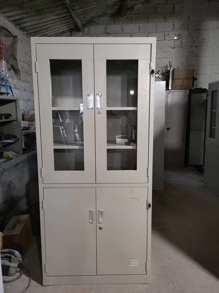 Armoire Bureau Metalique Semi Vitree