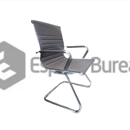 Chaise Visiteur Luge -Tissus Slim