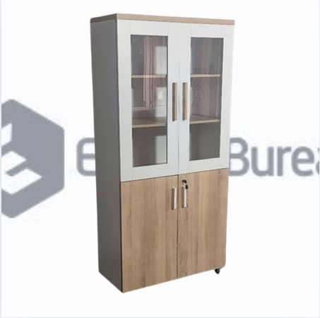 ARMOIRE  SEMI VITRE BUREAU
