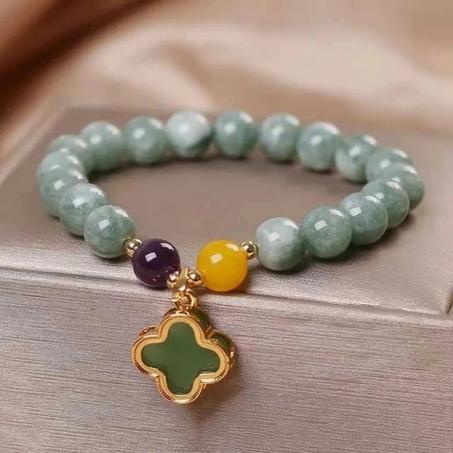 Bracelet jade améthyste