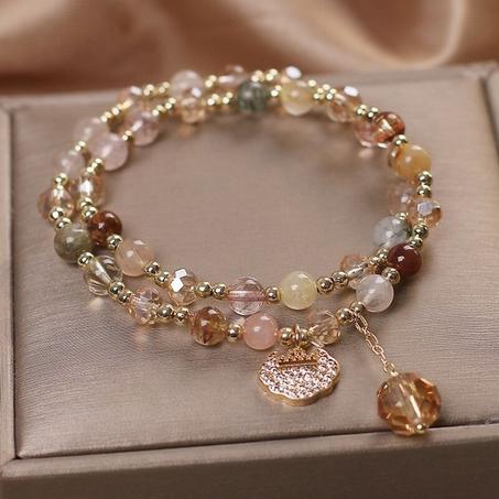 Bracelet Quartz rutilé