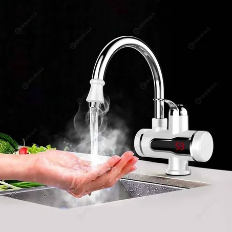 سخان المياه الآني الكهربائي Instant Water Heating Faucet