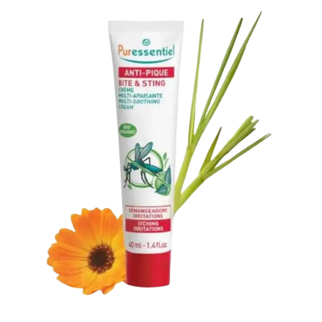 PURESSENTIEL ANTI PIQUE CREME MULTI APAISANTE 40ML NEW