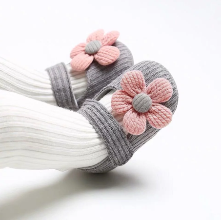 Baby Girl Shoes Flower Lace