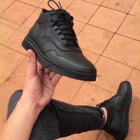 حذاء طبي مريح من الجلد