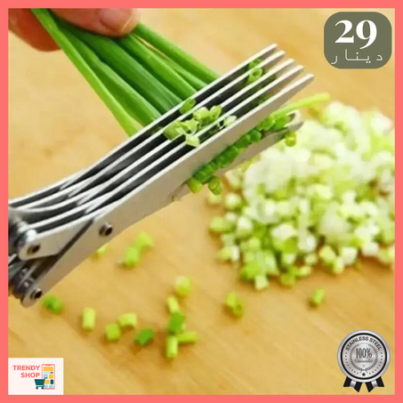 Ciseaux pour Herbes Aromatiques - 5 Lames