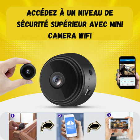 Mini caméra de surveillance WiFi
