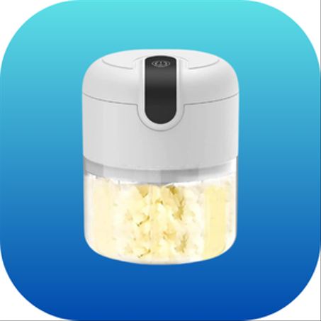 مفرمة ثوم كهربائية قابلة لإعادة الشحن