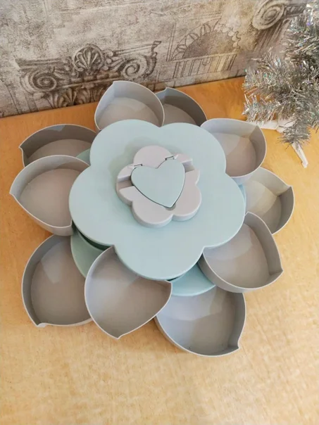 الطبق الدوار , للحلوى و المكسرات و جميع انواع الطعام.